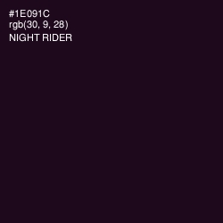 #1E091C - Night Rider Color Image