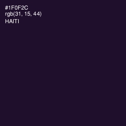 #1F0F2C - Haiti Color Image