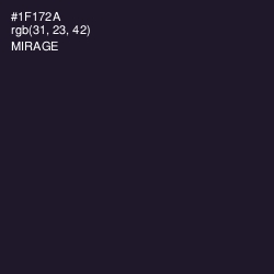 #1F172A - Mirage Color Image