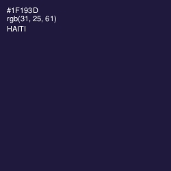 #1F193D - Haiti Color Image