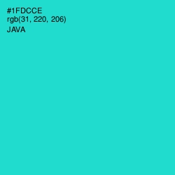 #1FDCCE - Java Color Image
