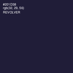 #201D38 - Revolver Color Image
