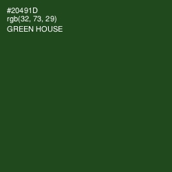 #20491D - Green House Color Image