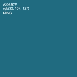 #206B7F - Ming Color Image