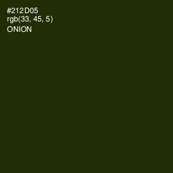 #212D05 - Onion Color Image