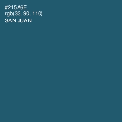 #215A6E - San Juan Color Image