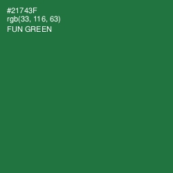 #21743F - Fun Green Color Image