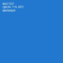 #2277CF - Mariner Color Image