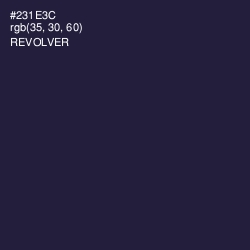 #231E3C - Revolver Color Image