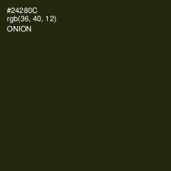 #24280C - Onion Color Image