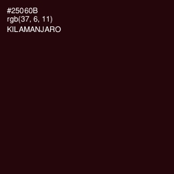 #25060B - Kilamanjaro Color Image
