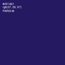 #251A61 - Paris M Color Image