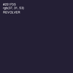 #251F35 - Revolver Color Image