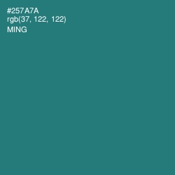 #257A7A - Ming Color Image
