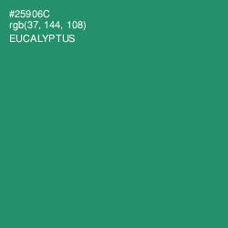#25906C - Eucalyptus Color Image