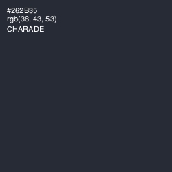 #262B35 - Charade Color Image