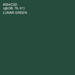 #264C3D - Lunar Green Color Image
