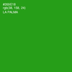 #269E18 - La Palma Color Image