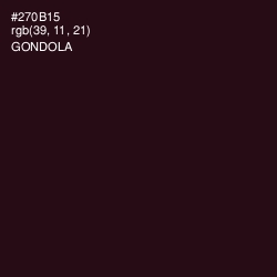 #270B15 - Gondola Color Image