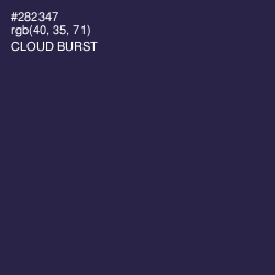 #282347 - Cloud Burst Color Image
