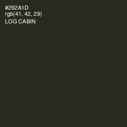 #292A1D - Log Cabin Color Image