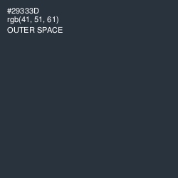 #29333D - Outer Space Color Image