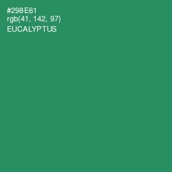 #298E61 - Eucalyptus Color Image