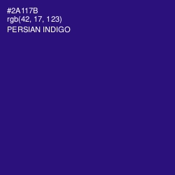 #2A117B - Persian Indigo Color Image