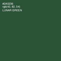 #2A5236 - Lunar Green Color Image