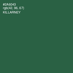 #2A6043 - Killarney Color Image