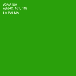 #2AA10A - La Palma Color Image