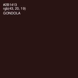 #2B1413 - Gondola Color Image