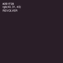 #2B1F28 - Revolver Color Image