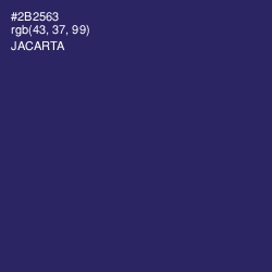 #2B2563 - Jacarta Color Image