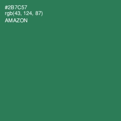 #2B7C57 - Amazon Color Image