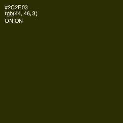 #2C2E03 - Onion Color Image