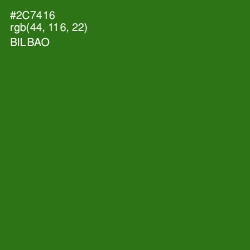 #2C7416 - Bilbao Color Image