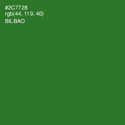#2C7728 - Bilbao Color Image
