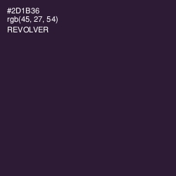 #2D1B36 - Revolver Color Image