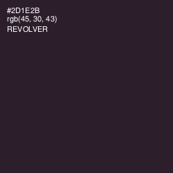 #2D1E2B - Revolver Color Image
