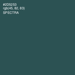 #2D5253 - Spectra Color Image