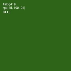 #2D6418 - Dell Color Image