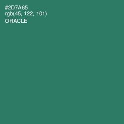 #2D7A65 - Oracle Color Image