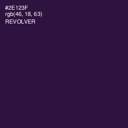 #2E123F - Revolver Color Image