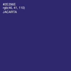 #2E296E - Jacarta Color Image