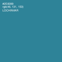#2E8399 - Lochinvar Color Image