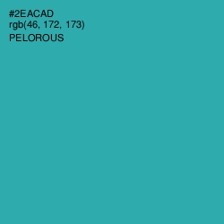 #2EACAD - Pelorous Color Image