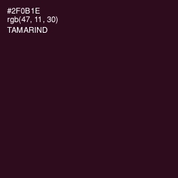 #2F0B1E - Tamarind Color Image