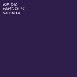#2F1D4C - Valhalla Color Image