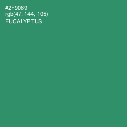 #2F9069 - Eucalyptus Color Image